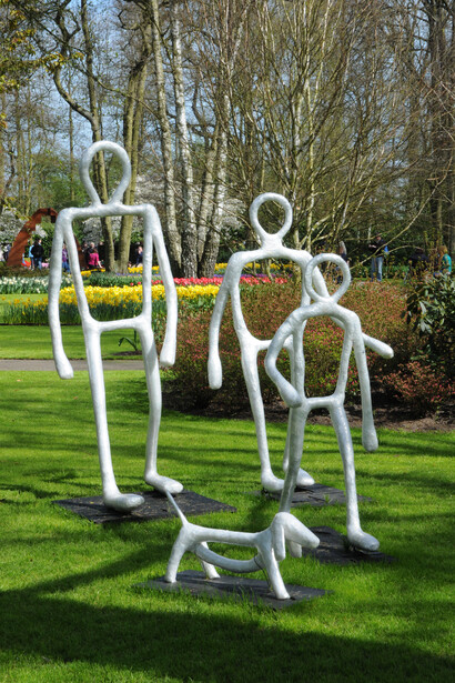 2016, arte e fiori nel parco di Keukenhof. Foto di Enzo Valenti