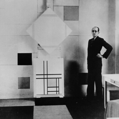 Piet Mondrian, pintor vanguardista neerlandés