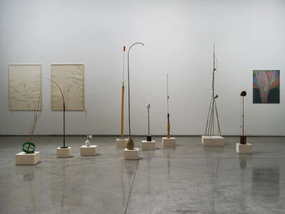 Various artists, Improvisations, exhibition view. Courtesy of Gallery Isabelle Van Den Eynde