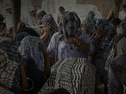 A scene from the crime/drama Colombian film Birds of Passage (2018)