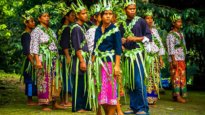 Members of Malaysia’s aboriginal communities in Selangor Province, photographed in July 2006