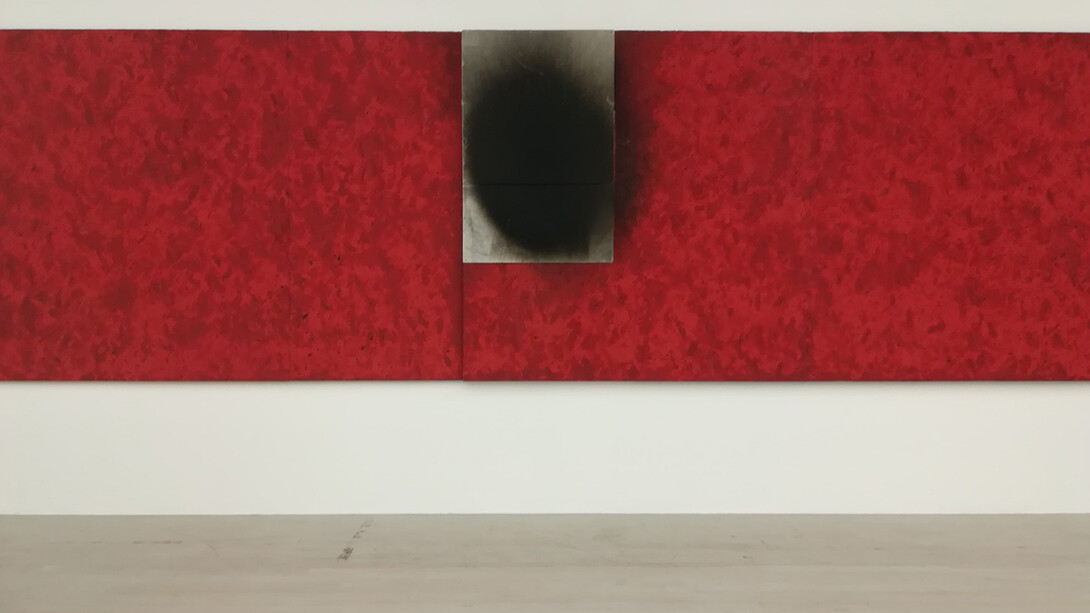 Pier Paolo Calzolari opera-performance Mangiafuoco, 1978