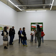 Javier Murillo Tulande, Tratados geométricos, vista de exhibición. Cortesía de Espacio El Dorado