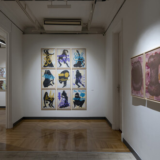 Memed Erdener, You are not one of us so you are one of us, exhibition view. Courtesy of Zilberman Gallery