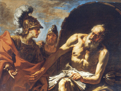 Sebastiano Ricci, Diogene e Alessandro Magno