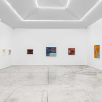 Emily Mason, Other rooms, works from 1959-2017, vue de l'exposition. Avec l'aimable autorisation d'Almine Rech