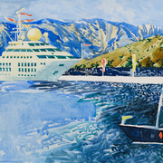 Tsvetkov Dmitriy, #9 from the series "Ships" (detail), 2016. Courtesy of Ruarts Gallery 