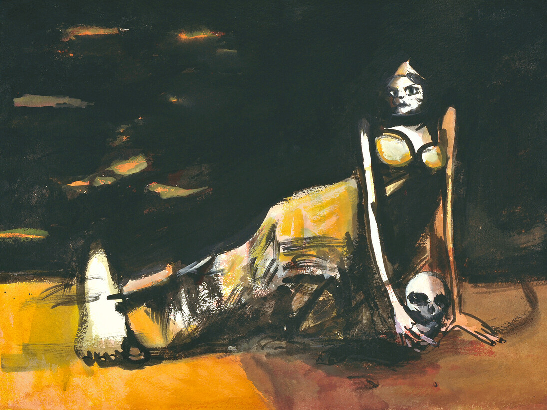 Moyna Flannigan, Untitled, 2015, drawing on paper, 22 x 30 in / 56 x 76 cm
