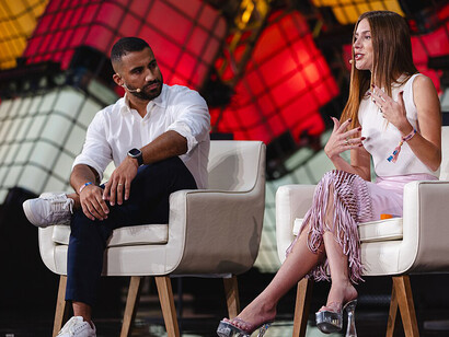 Christian Rôças, Flint; Mari Maria; Center Stage; Riocentro; Web Summit Rio 2024, Brazil