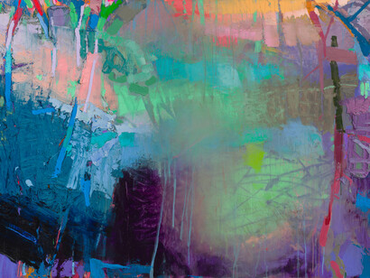 Brian Rutenberg, Uptergrove 6, 2024. Courtesy of LewAllen Galleries