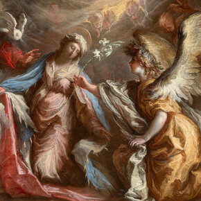 Alessandro Gherardini, The annunciation to the Immaculate Virgin, 17th or 18th century. Courtesy of Georgia Museum of Art