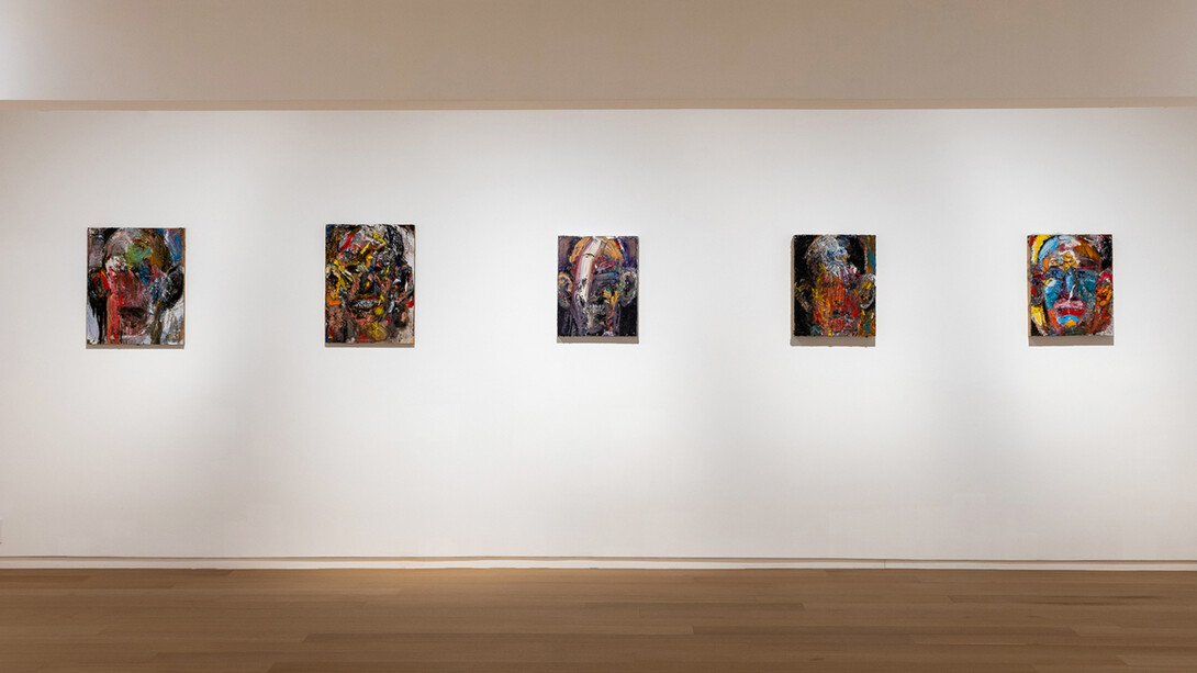 Jim Dine, Three Ships, exhibition view, photo ©️ Charles Roussel. Courtesy of Templon, NYC