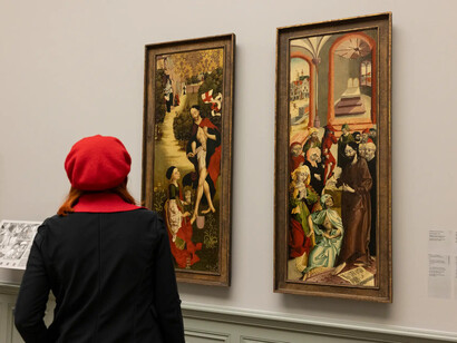 Das volle leben. Alte meister von Duccio bis Liotard, ausstellungsansicht. Mit freundlicher genehmigung des Kunstmuseums Bern