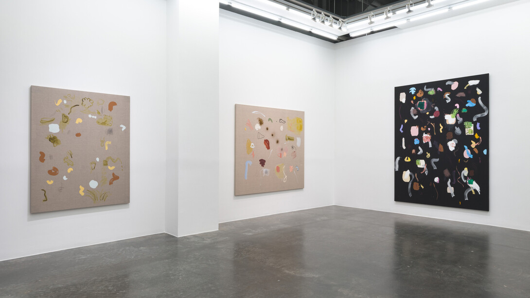 Ammon Rost, Fetch, exhibition view. Courtesy of Anna Zorina Gallery