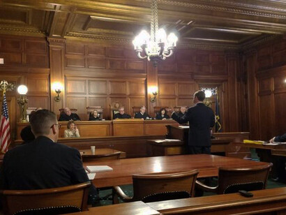 If opposing counsel decides to be rude, just ignore it