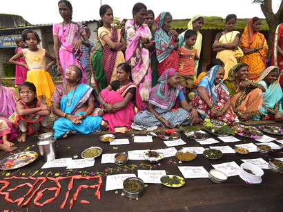 Wild foods festival, Bhimashankar, Maharashtra, Western India © Ashish Kothari