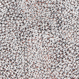 Wayilkpa Maymuru, Maŋgalili origins (detail), 2025. Courtesy of Buku-Larrŋgay Mulka Arts Centre and Sullivan+Strumpf. Photography by Aaron Anderson