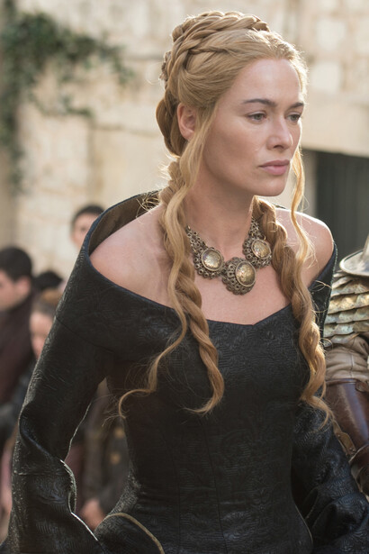 Juego de Tronos. La actriz Lena Headey como Cersei Lannister