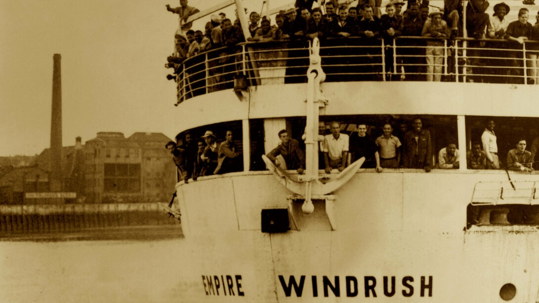 El «Empire Windrush» llega a Londres (1948)