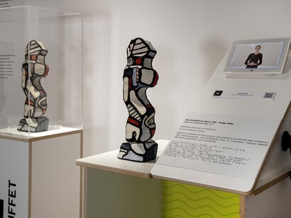 La nuova Accessibility Room, vista della mostra. Per gentile concessione di CSArt - Comunicazione per l'Arte