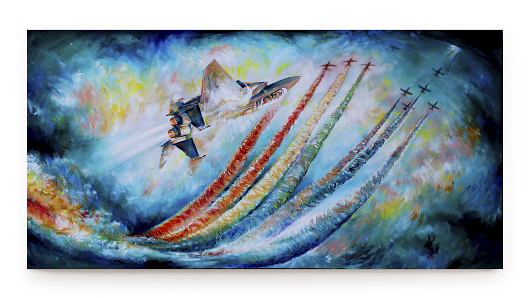 Mario Vespasiani. Courtesy of the artist and Museo Storico dell'Aeronautica Militare