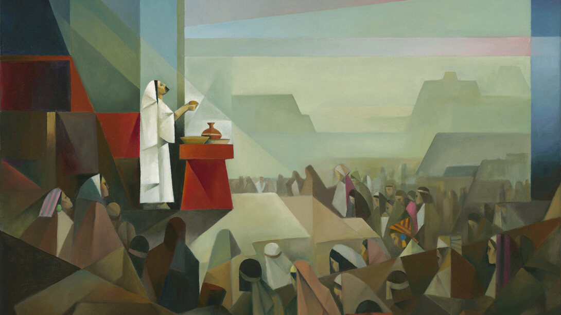 Jorge Cocco Santangelo, The sacrament in the Americas, 2021. Courtesy of the artist and BYU Museum of Art