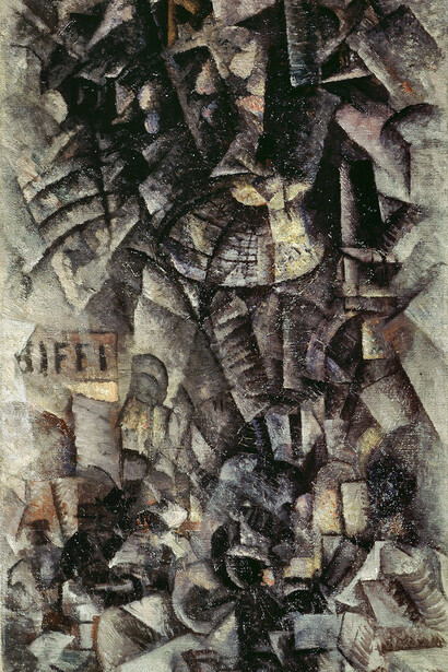 Rissa in Galleria di Umberto Boccioni