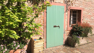 Porta dell'entrata di Via dei Matti, foto Simonetta Sandri