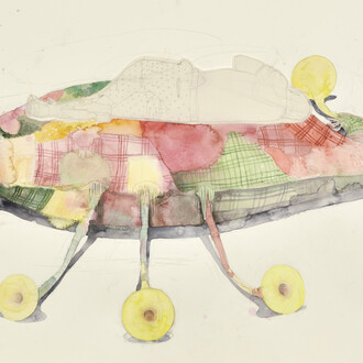 Thomas Buswell, Pangloss’s lost candy floss. © Rebecca Fanuele. Avec l'aimable autorisation de l'artiste et de la Galerie Suzanne Tarasieve, Paris