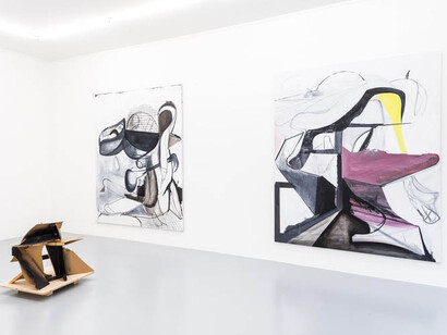 Matthias Zinn, Exhibition view. Courtesy of Mai 36 Galerie