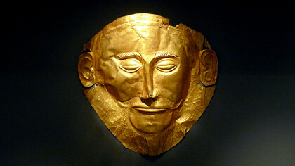 Golden mask of Agamemnon
