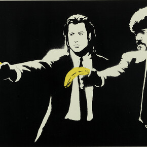 Bansky, Pulp fiction. Ph © Dario Lasagni