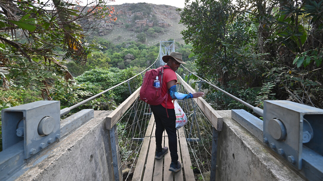 Lonwabo Dlamini, Xolobeni region (South Africa), staying back to practice agro-ecology & ecotourism @ Ashish Kothari