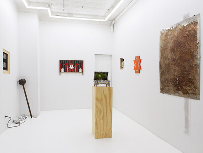 rhi•zome, curated by Adrienne Greenblatt, 2023, installation view. Courtesy of No Gallery, NYC