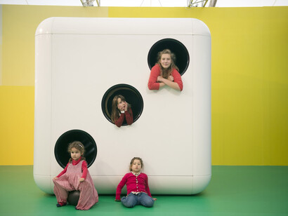 Carsten Höller, Dice, 2014 © 2015 Carsten Höller. Courtesy the artist and Gagosian Gallery,
Photo © Attilio Maranzano
