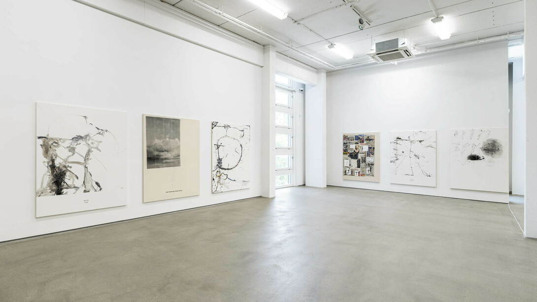 Malte Zenses, Alte eichen, neue bilder, Ausstellungsansicht. Mit freundlicher Genehmigung der G2 Kunsthalle