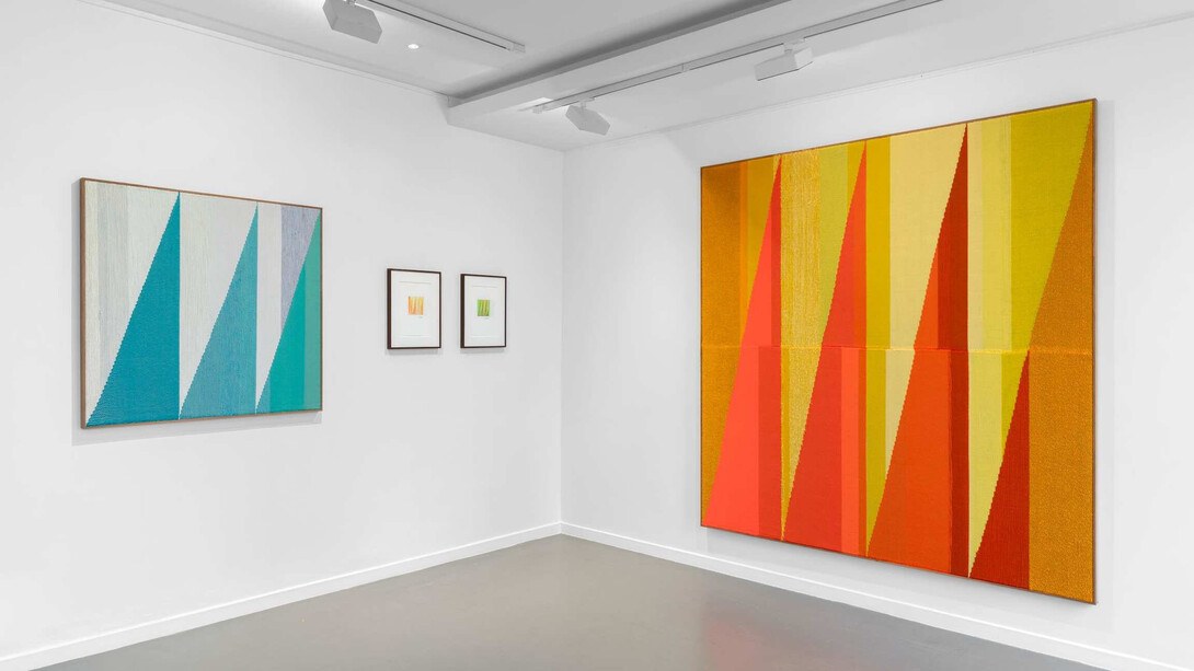 Brent Wadden, Main-à-dieu, exhibition view. Courtesy of Almine Rech 