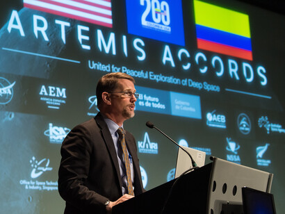 The Artemis Accords are a set of non-binding international principles designed to guide how countries cooperate in space exploration, especially around the Moon, Mars, and beyond