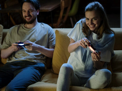 As a couple bonds over their favorite video game, they experience the magic of AI’s role in creating endless, unique game worlds with just a click