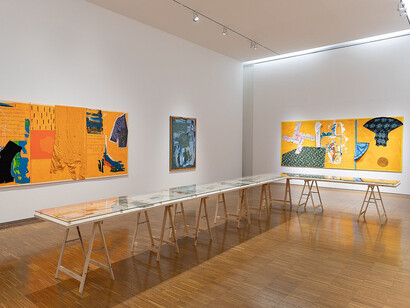 Johannes Zechner und Pedro Serrano, Camuflajes, ausstellungsansicht. Mit freundlicher genehmigung der Neuen Galerie Graz