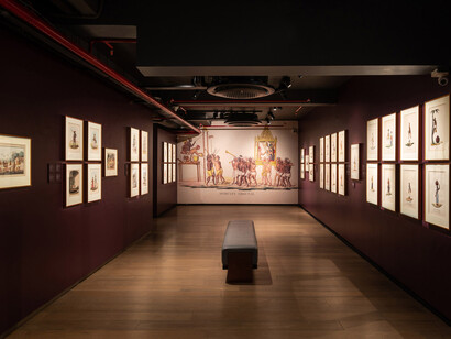 A treasury of life. Indian company paintings c. 1790-1835, exhibition view. Courtesy of DAG