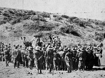 Il reparto dell'Istituto Luce durante la Guerra d'Etiopia, 1935. Etiopia