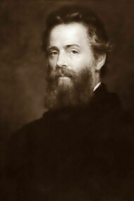 The american writer Herman Melville