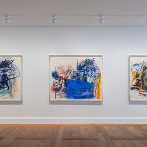 Rita Ackermann, Doubles, vue d’exposition. Avec l’aimable autorisation de la Galerie Hauser & Wirth