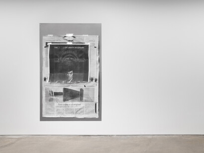 Ilê Sartuzi, To vanish, vista de exhibición. Cortesía de Pedro Cera
