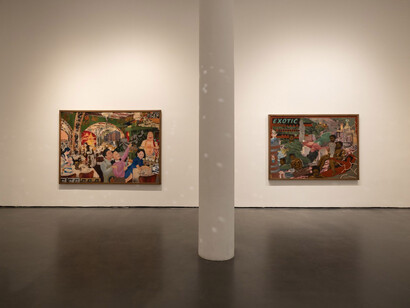 Kawayan de Guia, Excavations from the land of the not so plenty, exhibition view. Courtesy of Silverlens