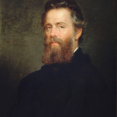 Herman Melville, dipinto di Joseph Oriel Eaton, maggio 1870, olio su tela