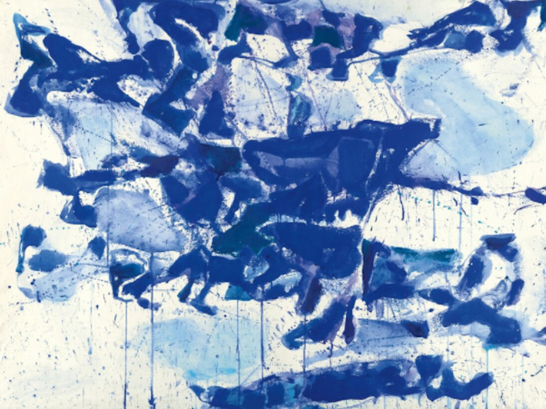 Sam Francis. Courtesy of Bernard Jacobson Gallery