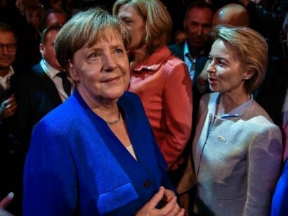 Merkel es la gran favorita 
