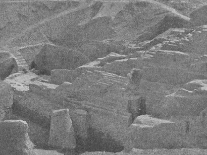 1914 excavations of Babylon, showing the Ishtar Gate